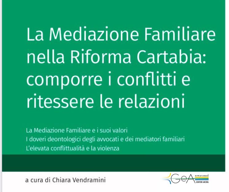 chiara vendramini mediazione familiare riforma cartabia